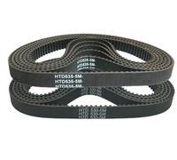 Courroie de synchronisation en caoutchouc noire, 1 pièce, HTD520-5M HTD525-5M HTD530-5M HTD535-5M HTD540-5M HTD545-5M HTD550-5M HTD555-5M(HTD555-5M,30mm)