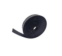 Courroie de synchronisation noire ouverte GT2 2GT PU avec noyau en acier for imprimante 3D largeur 5/6/9/10/15/30mm 1 pièces(1M,1PCS_6MM)