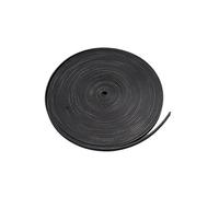 Courroie de synchronisation ouverte GT2-6mm, 2/5 mètres, largeur 6mm 10mm, matériau en caoutchouc, pas 2mm noir, courroie synchrone 2GT for pièces d'imprimante 3D Reprap(4 Meters,1PC_6MM)
