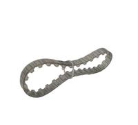 Courroie de synchronisation synchrone en fil d'acier T10 2650 PU, longueur 2650mm largeur 20mm 30mm 45mm 265 dents 1 pièces(Width 30mm)
