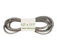 Courroie de tondeuse 1,27 x 281,9 cm fabriquée en Kevlar compatible avec Husqvarna 532165631, 531007551, 531008023