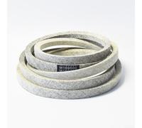 Courroie de tondeuse à gazon M169500 compatible avec X330 X390 X394 X570 X580 avec caoutchouc naturel renforcé et tissu en coton pour plus de performance
