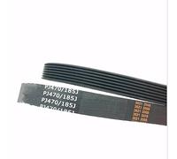 Courroie de transfert 1 Pièces Courroie D'entraînement De Tapis Roulant PJ470/185J 7 Dents En Caoutchouc Multi Rainure Ceinture Multi Coin Courroies de transmission