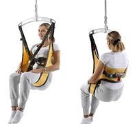 Courroie de transfert de glissière d'escalier à élingue de levage de patient complet, chaise d'évacuation d'urgence à élingue de toilette moyenne de haut en bas, pour personnes âgées à handicap bariat