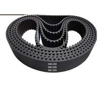 Courroie de Transmission 5 pièces Courroie HTD5M 250-5M-15 Dents 50 Longueur 250mm Largeur 15mm 5m de chronométrage en caoutchouc à boucle fermée 250 HTD 5M Poulie ceinture S5M(10mm)