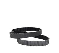 Courroie de transmission 525H-585H à dents trapézoïdales, en caoutchouc, largeur 25/30/35 mm, 1 pièce(530H (106 Teeth),1PC_25MM)