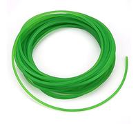 Courroie de Transmission Courroie de convoyeur ronde en polyuréthane PU pour la transmission d'entraînement surface rugueuse à orange(Green,10mmx3m)