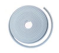 Courroie De Transmission Courroie De Distribution Blanche HTD5M Largeur 12 15 20 Mm PU Polyuréthane Avec Noyau En Acier HTD 5M Poulie Ouverte À Pas 5 Mm 5M-15 Mm(4 meters,15mm)