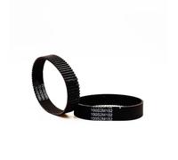 Courroie de Transmission Courroie Synchrone En Caoutchouc S2M280-320 Extrémité Fermée Circulaire Pas De Dent D'entraînement 2mm Courroie d'entraînement(12mm,S2M-284)