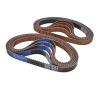 Courroie de Transmission Courroie Synchronisation Synchrone 2MGT 2GT RF Pas Longueur 110/112/158/188/200/280/300/320mm Largeur 6mm Boucle Fermée Caoutchouc D'équilibreuse Roue(320-2GT-(160 Teeth))