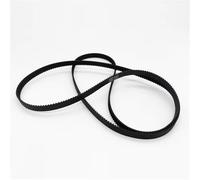 Courroie de Transmission D'imprimante 3D Anneau Caoutchouc 2GT Synchrone Pas De 2M C = 100-3600mm Bande Passante 6/10/15mm Courroie D'entraînement Courroie(6mm,330MM)