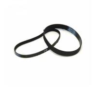 Courroie de Transmission HTD 2M Courroie Distribution Caoutchouc À Boucle Fermée Largeur 4/6/10/15mm Longueur 118-158mm Entraînement Denté 2M-120 2M-142 D'équilibreuse Roue(4mm,2M-142mm)