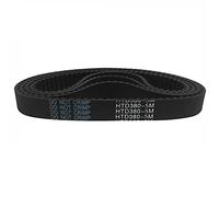 Courroie de Transmission HTD 5M Courroie de chronométrage 375/380/385/390 Largeur 10/15/20 / 25mm Dents 75 76 77 78 HTD5M Belt Synchrone375-5m 380-5m 385-5m 390-5m(390mm teeth 78,5PCS_20MM)