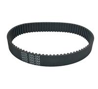 Courroie de Transmission HTD350-5M HTD355-5M HTD370-5M HTD375-5M HTD390-5M HTD395-5M Ceinture de distribution en caoutchouc noir 1PC(HTD395 5M,25mm)