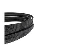 Courroie d'embrayage Ceinture grand Angle en polyuréthane pour tour à eau, pilote de broche pour le travail du bois, 7M560 7M580 7M600 7M615 7M630 trapézoïdale(1 pc,7M580)