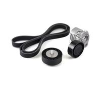 Courroie d'embrayage Kit tendeur poulie courroie d'entraînement voiture, pour BMW moteur N52 E81 E82 E87 E88 E90 E91 E92 E93 X1 X3 X5 11287628650 11287535860 coulissante