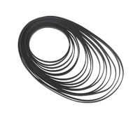 Courroie d'embrayage moto Les Ceintures Universelles Machine Bande Cassette Largeur 4mm Ont Assorti Ceinture Caoutchouc Plate D'entraînement Commun(12mm)