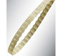 COURROIE DENTEE 162XL037 POLYURETHANE PAS 5.08 mm/LARGEUR 9.40 mm - Avec renfort KEVLAR