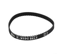 Courroie dentée en caoutchouc noir 150xl037 avec 75 dents 10 mm de largeur pour systèmes de transmission de puissance mécanique