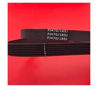 Courroie d'entraînement 185J PJ470 Belt Drive 1PCS 7/6/5 Ribs Rubber Multi Groove Wedge Treadmill Motor Bike Fitness