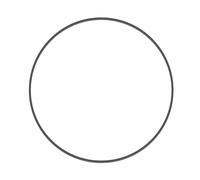 Courroie d'entraînement carrée en caoutchouc de 1,0 mm pour tourne-disque, lecteur de magnétoscope, 105 mm-150 mm, taille pliée, option cassette de plateau, courroie d'entretien