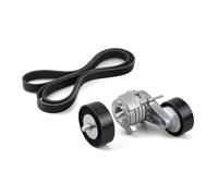 courroie d'entraînement Compatible Avec BMW Pour E81 E82 E87 E88 125i 128i 130i 2008-2012 Kit Poulie De Renvoi Courroie Dentraînement Tendeur Courroie
