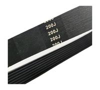 Courroie D'entraînement Courroie De Transmission Pour Vélo De Sport Pour Dynamic Bicycle 200J 210J 220J 230J 250J 240J Trapézoïdale(200J,2PCS_7 RIBS)