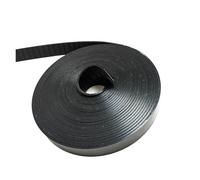 Courroie D'entraînement Courroie Plate P3 Largeur 25 Mm Épaisseur 3 Mm Couleur Noire Polyuréthane Avec Noyau En Acier Pour Équipement Fitness(15Meters,Steel Wire Core 25mm)