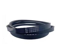 Courroie d'entraînement Courroie Trapézoïdale Crantée Type AV 17X Courroies Transporteuses Dentées En Caoutchouc Sangle De Transport 686 Mm-980 Mm Moto Belt V-Belt(Li 820mm)
