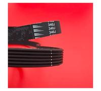 Courroie D'entraînement Courroie Trapézoïdale Roulant D'entraînement 340J/PJ864 6 Nervures Caoutchouc Multi-rainure Ceinture Multi Tapis Roulant Moto Fitness Belt