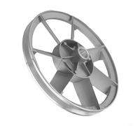 Courroie d'entraînement de compresseur d'air A 265 mm et poulie de diamètre unique pour moteur à double cylindre de type volant d'inertie de type triangle à rainure de piston