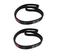 Courroie D'entraînement De Machine À Laver, Compatible Avec Electrolux, Pièces De Courroie Rotative En Caoutchouc 6PJE1184 6EPJ 1184(2pcs)