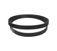 Courroie d'entraînement de synchronisation 2GT/2M, 2 pièces, périmètre 140 142 150 160 180mm largeur 6mm, convoyeur synchrone, pièce de rechange for aspirateur(Color:2M-142-6)
