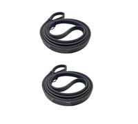 Courroie D'entraînement Du Tambour De Machine À Laver, Compatible Avec Beko, Thomson, Brandt, Aya J4 4PJE 1244 2816750100.(2pcs4PJE1244)