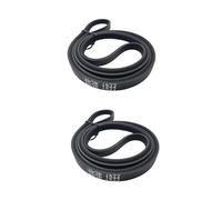 Courroie D'entraînement For Lave-linge À Tambour 4PJE1244 J4 4PJE 1244 2816750100, Compatible Avec Les Marques Beko Et Thomson.(2pcs4PJE1244)