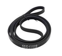Courroie D'entraînement For Machine À Laver À Tambour J4 4PJE 1236 461975021821, Compatible Avec Whirlpool, C00315247(1pc4PJE1236)