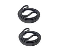 Courroie d'entraînement for Machine à laver tambour J4 4PJE 1244 2816750100, Compatible avec Beko(2pcs4PJE1244)