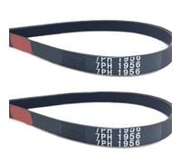 Courroie D'entraînement For Sèche-linge, Compatible Avec HUTCHINSON, Compatible Avec BEKO, Courroie Trapézoïdale Poly V 7PH1956 TKF8439 TKF8431