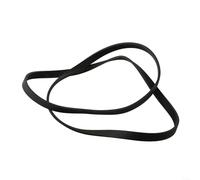 Courroie d'entraînement nervurée en V de rechange pour aspirateur (1 pièce) | Caoutchouc de haute qualité, résiste à l'usure, assure une rotation fluide du tambour, convient aux modèles 5PJE1196