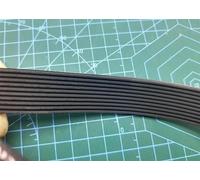 Courroie D'entraînement Nervurée Pour Machine À Broder, Tapis Roulant, Machine D'équilibrage De Pneus 360J 370J PJ914 PJ940 Courroie Trapézoïdale Multizone(370J,12 Ribbed)