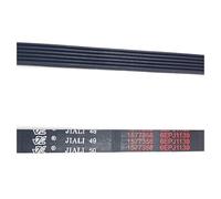 Courroie d'entraînement Poly-Vee for Tambour de Machine à Laver 6EPJ1139, Compatible avec Whirlpool et Hisense 6EPJ1139(2 pcs)
