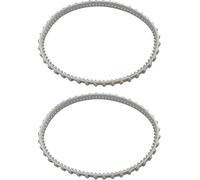 Courroie d'entrainement pour aspirateur de piscine Hayward Aquavac Tiger Shark (plus et Qc) et Sharkvac (lot de 2) Rcx23002
