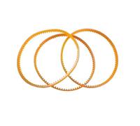 Courroie d'entraînement Pour Fabricant De Barbe À Papa Électrique Pièces Machine Coton 3Pc 360mm Courroie D'entraînement(Jaune)