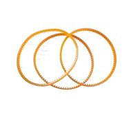 Courroie d'entraînement Pour Fabricant De Barbe À Papa Électrique Pièces Machine Coton 3Pc 360mm Courroie D'entraînement(Jaune)