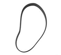 Courroie d'entraînement pour scie électrique de type 255, 490 mm x 25 mm x 2,5-3 mm, matériau polyuréthane/caoutchouc, compatible avec outils de coupe de scie à onglet de 25,4 cm (noir)