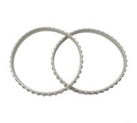 Courroie d'entraînement RCX23002 pour systèmes de nettoyage de piscine Hayward compatible avec Plus QC RC9950CUB RC9956GRCC RC9965 RC9975 2 Plus RC9740CUB RC9742CUBY