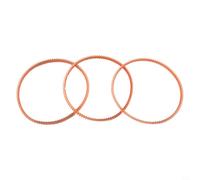 Courroie d'entraînement ronde en plastique pour moteur 34 cm M115 (M118) | Taille M115 34 cm, rotation fluide, faible traînée, convient aux machines ménagères, utilisation durable