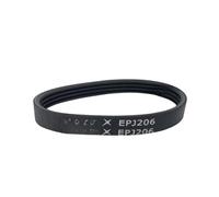 Courroie d'entraînement striée 2/3/4 nervures, compatible avec VEGA, courroie trapézoïdale EPJ206, compatible avec Bostitch, compresseur d'air et outils électriques(600x400mm 22.8in,EPJ206 4ribs)