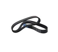 Courroie Distribution Caoutchouc S2M Longueur 148 150 152 154 156 158 160 162 164 166 168 170Mm Largeur 4/6/9/10/15Mm Dentée Synchrone Courroie trapézoïdale(158mm-79Teeth,1PC_15MM)