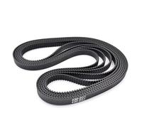 Courroie Distribution En Caoutchouc GT2 2GT Synchrone Boucle Fermée Largeur Bande 5/6/9/10/15/20Mm Périmètre 60-152Mm Adaptée Aux Imprimantes 3D D'entraînement Transmission Belt(2GT-112mm,5mm)
